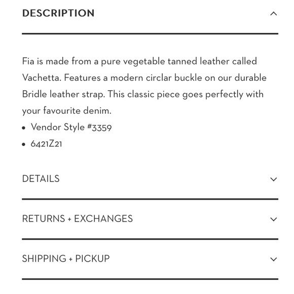 🇨🇦BRAVE leather belt with silver tone modern buckle - Picture 11 of 11